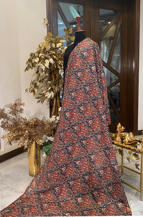 Gulabkar Georgette Drape